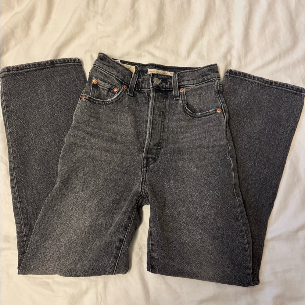 Levi’s RIBCAGE STRAIGHT ANKLE WELL WORN